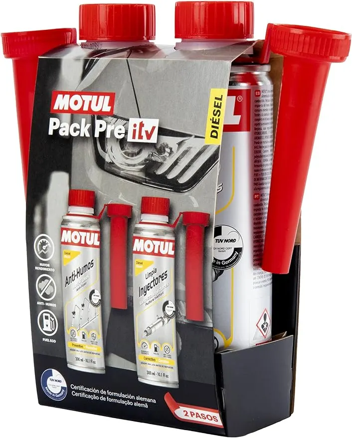 Pack Pre-ITV Motul para motor diésel